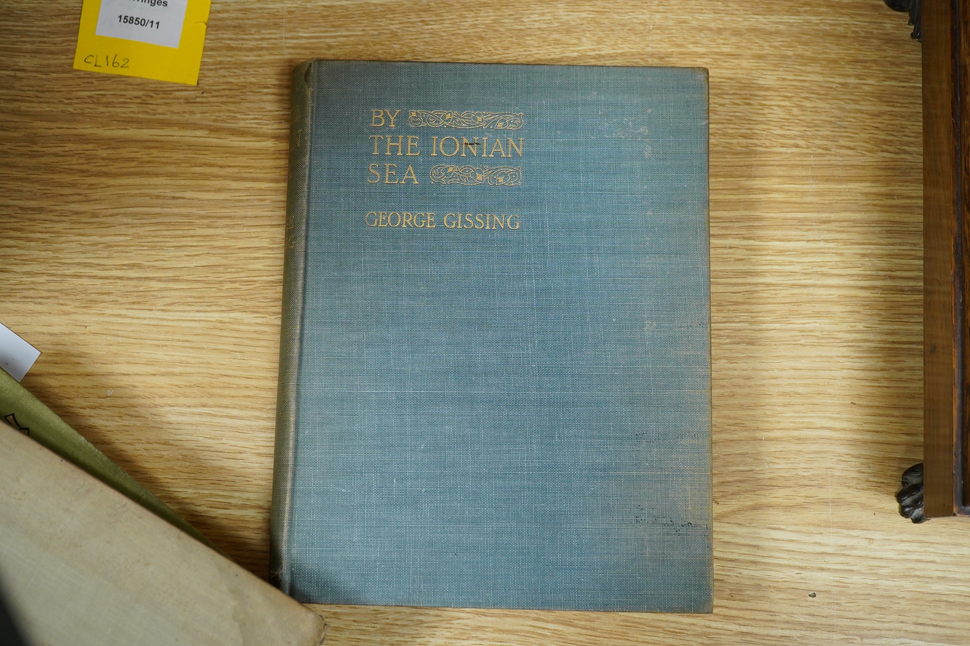 Gissing, George - By the Ionian Sea. notes of a ramble in Southern Italy. 1st edition. coloured plates, original cloth. 1901; Verne, Jules - The Tribulations of a Chinaman ... new and cheaper edition. num. plates; origin